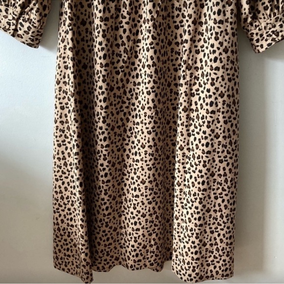 J. Crew Leopard Print Midi Dress - Picture 6 of 15